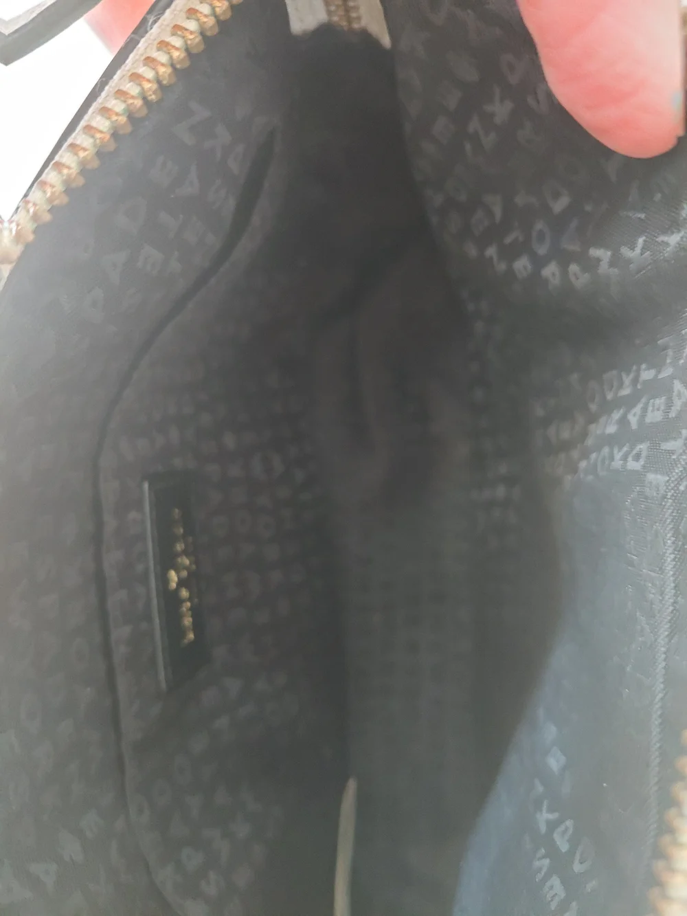 kate spade Two-Tone Black and Cream Crossbody Bag